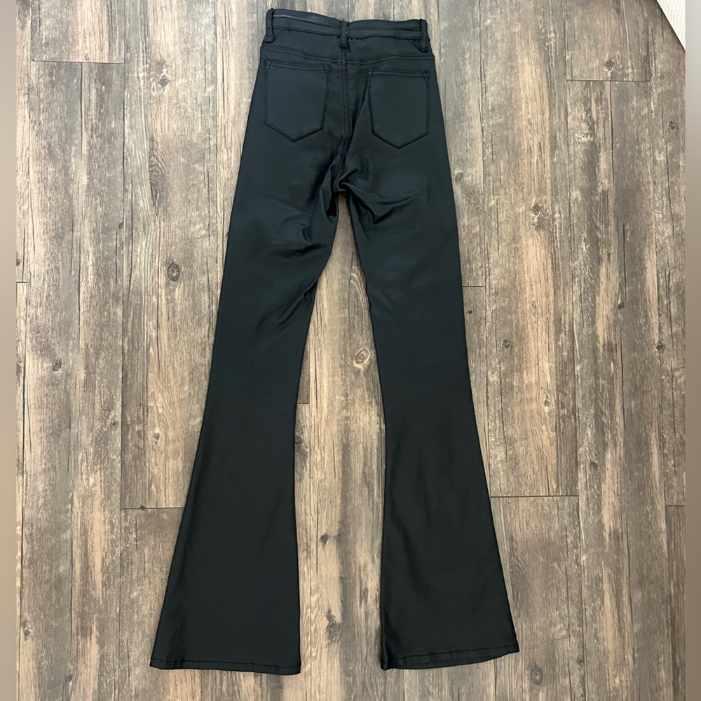 Edikted Flare Leather Pant - Picture 6 of 6